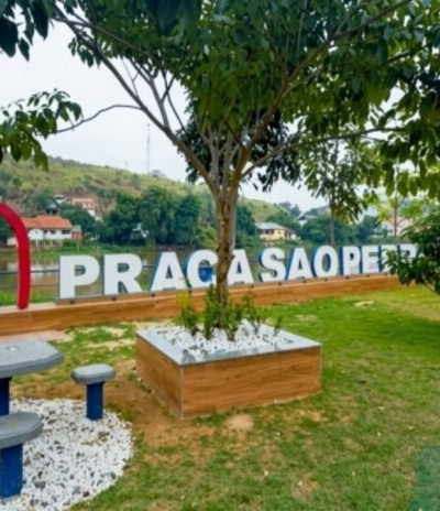 Praça São Pedro, em Itaperuna, onde será realizada a ação social