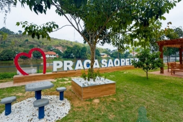 Praça São Pedro, em Itaperuna, onde será realizada a ação social